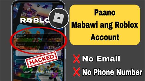 paano mang hack sa roblox|Paano Mabawi ang Roblox Account Nang Walang Email o .